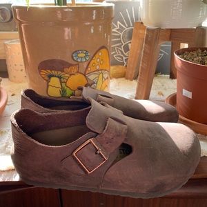 Birkenstock London oil leather Clog